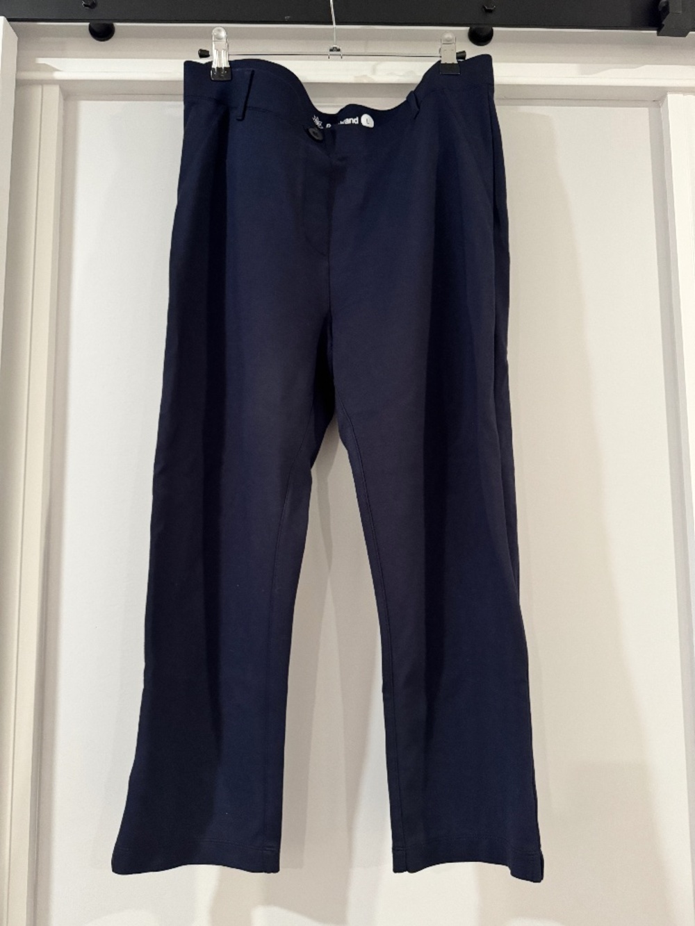Betabrand Cropped Dress Pant Yoga Pants Size L